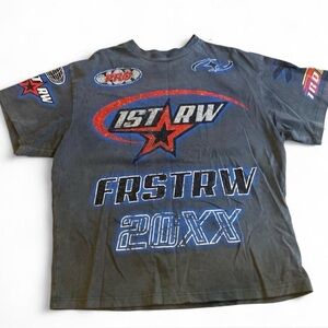 FRSTRW Studded Graphic Tee - Black‎